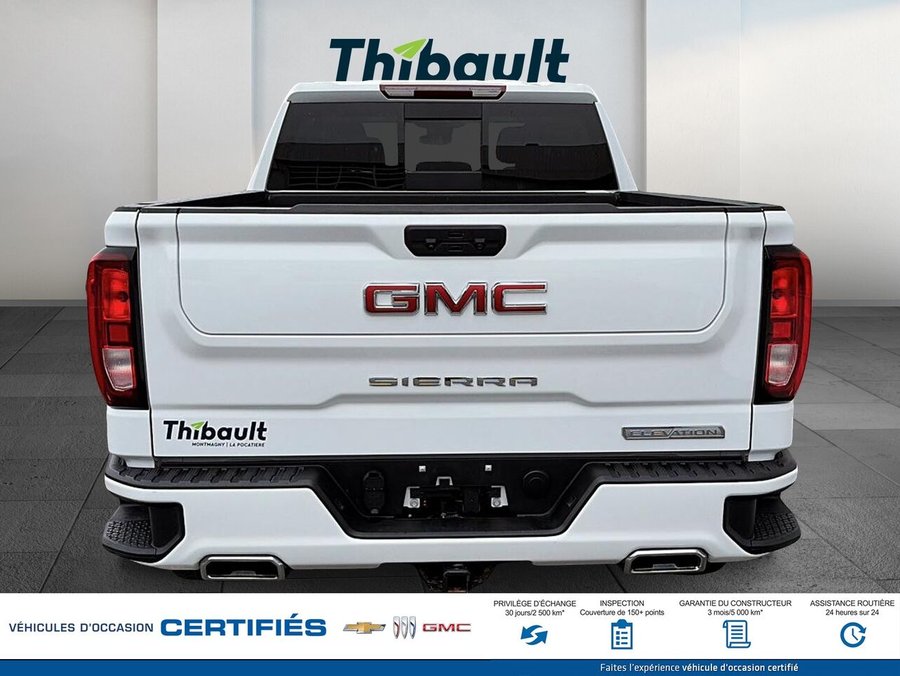 GMC SIERRA Elevation cabine multiplace 4RM 157 po 2024 Blanc