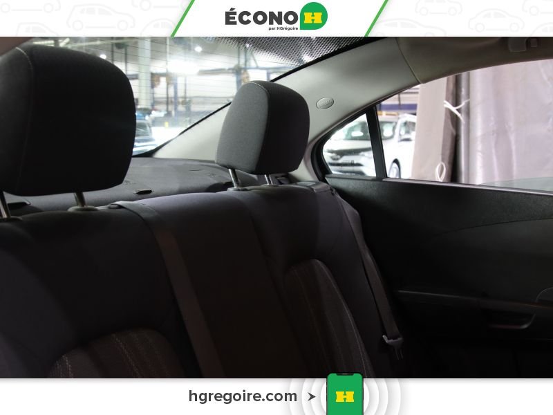 2018 Chevrolet Sonic Black Blainville - photo #20