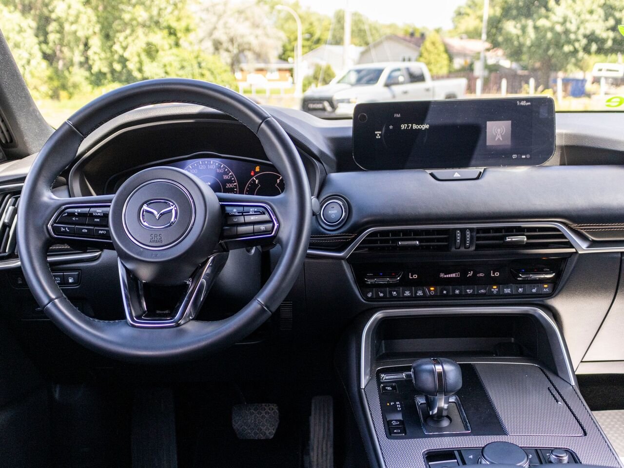 Mazda CX-90 hybride rechargeable GT TI 2024 Gris Châteauguay - photo #8