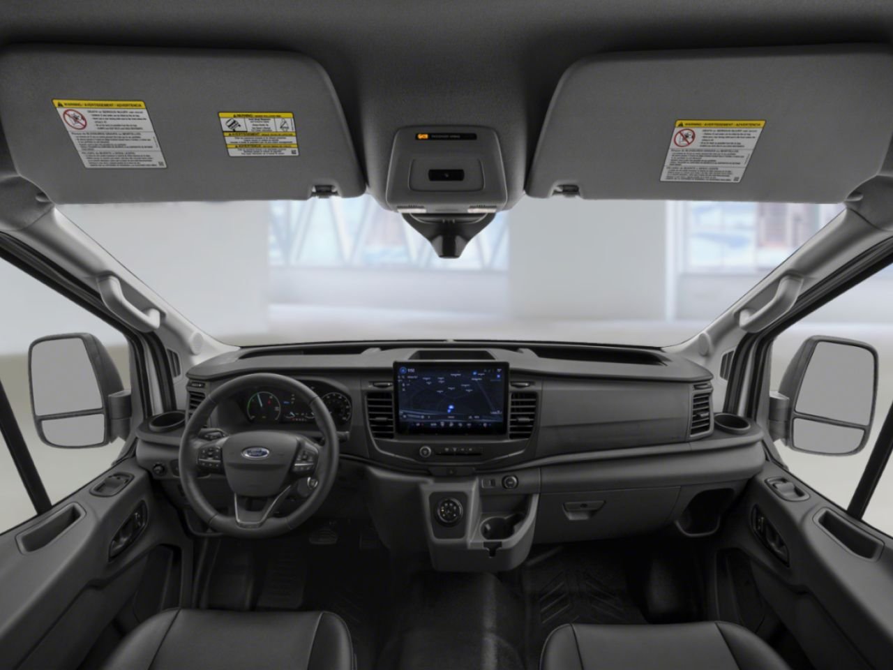 Ford E-Transit fourgonnette utilitaire T-350 PA TOIT MOYEN 148 PO PNBV DE 9 500 LB 2025 Noir agate métallisé Châteauguay - photo #5