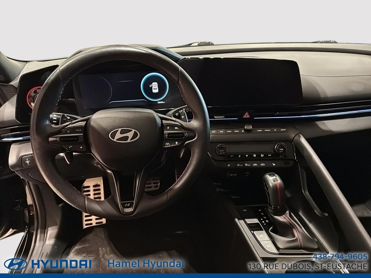 Hyundai Elantra 2024 Noir Saint-Eustache - photo #12
