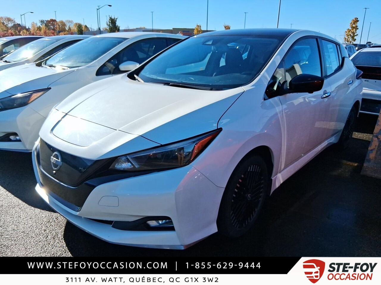 Nissan LEAF SV PLUS 2023 Blanc Québec - photo #0