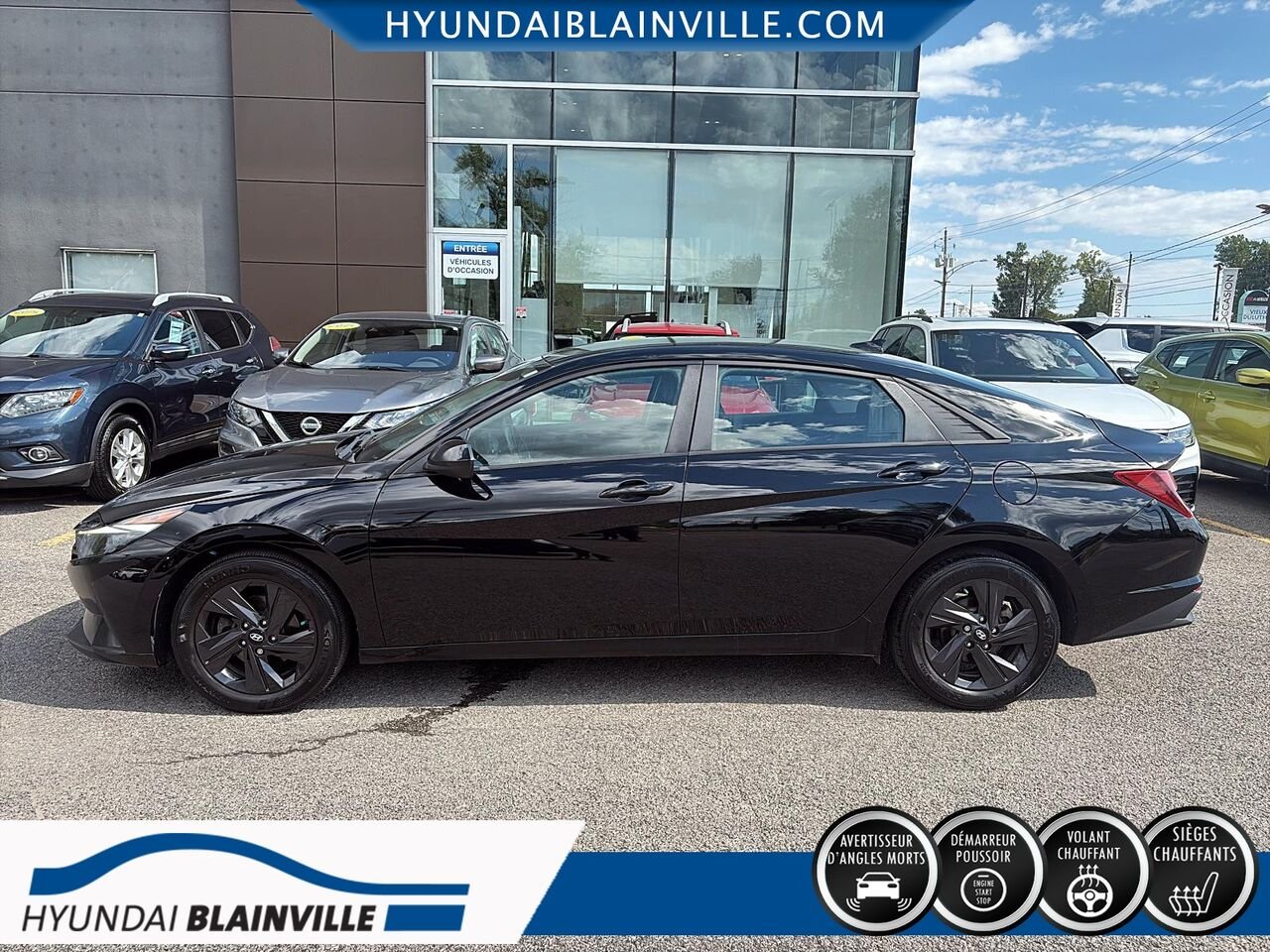 2021 Hyundai Elantra Black Blainville - photo #6