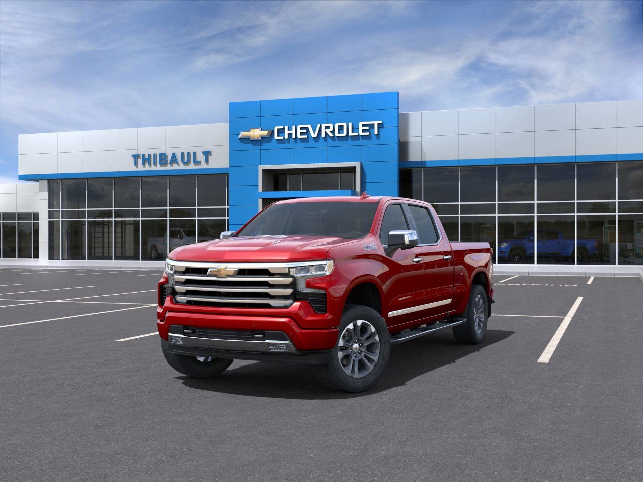 Chevrolet Silverado 1500 High Country 2025 Teinte rouge éclatant Saint-Eustache - photo #7