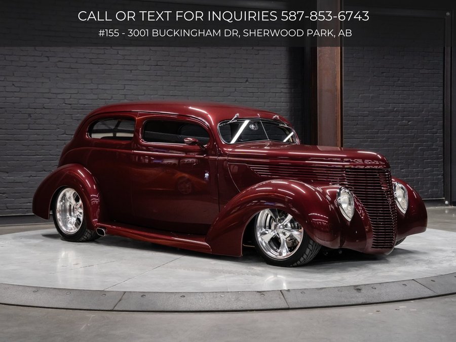 1938 Ford Tudor 496 Big Block | AI R Suspension | High End Restoration - Built by Wadsons Hot Rods