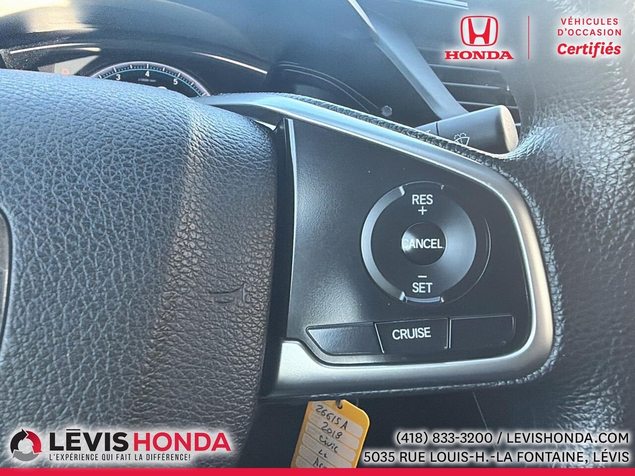 2018 Honda Civic Berline LX CVT Silver Lévis - photo #17