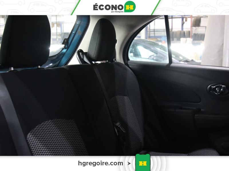 Nissan MICRA 822827 | S AUTO A/C GR ELECT 2018 Bleu Laval - photo #19