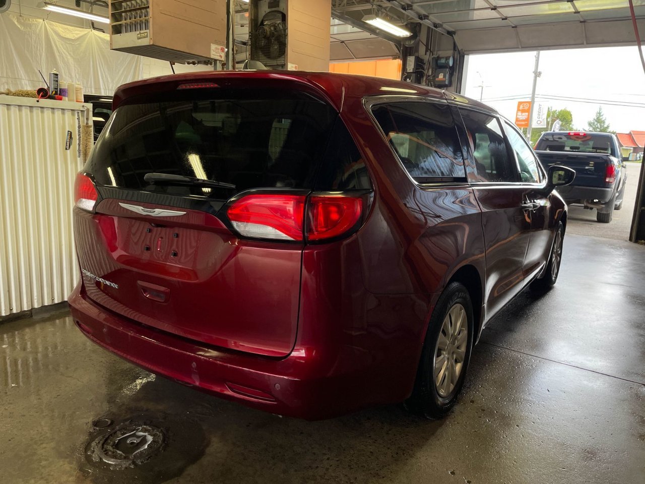 Chrysler Grand Caravan SE *CARPLAY* SAFETYTEC BLUETOOTH ALERTES 8 PLACES 2021 Rouge Saint-Jérôme - photo #7