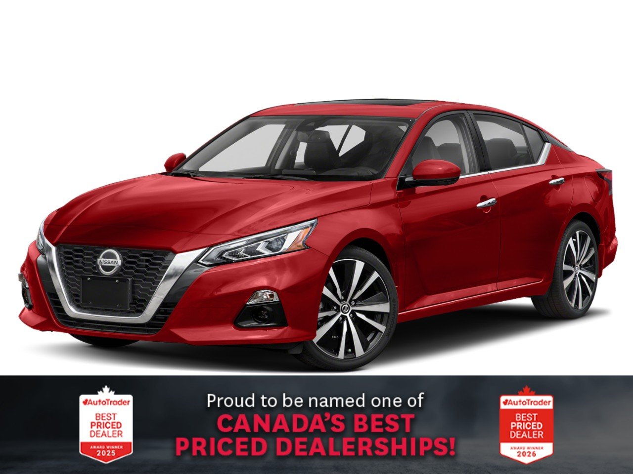 Nissan Altima 2.5 Platinum Sedan 2020 Red Ottawa & Gatineau - photo #0