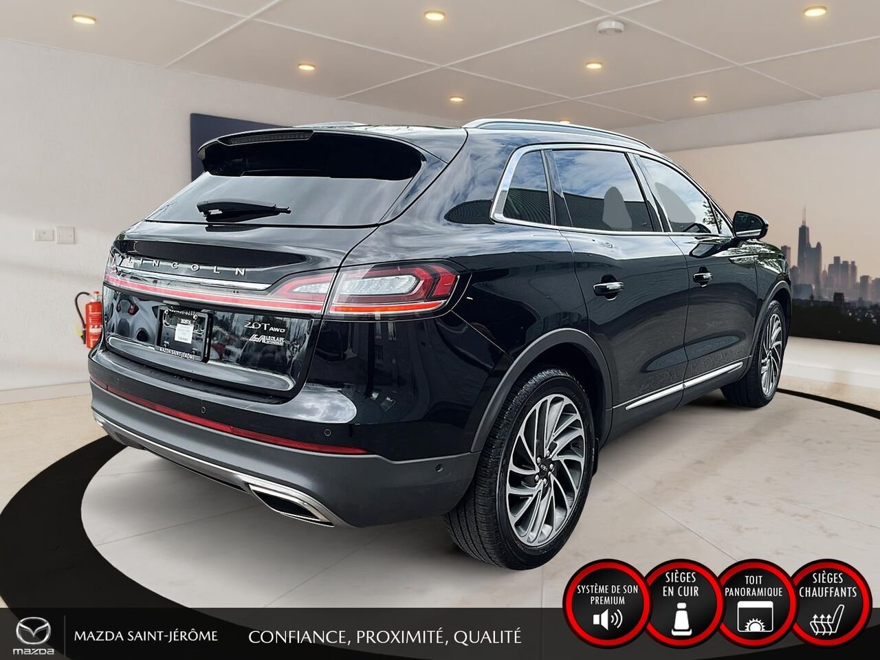 Lincoln Nautilus Ultra | TOIT PANORAMIQUE | AWD | CUIR | 2020 Noir Saint-Jérôme - photo #5