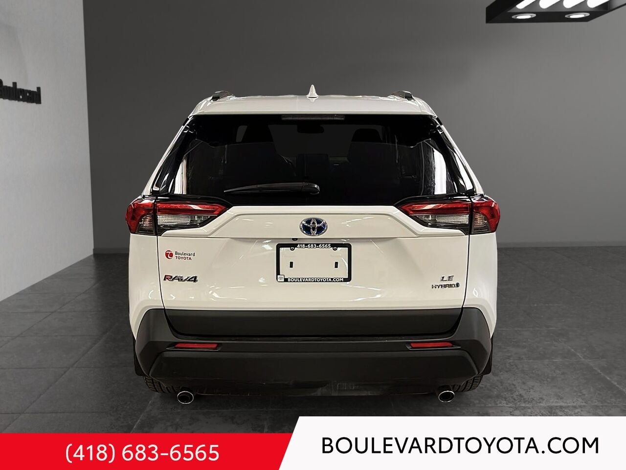 Toyota RAV4 Hybride 100742A-86 | LE, AWD 2022 Blanc Québec - photo #4
