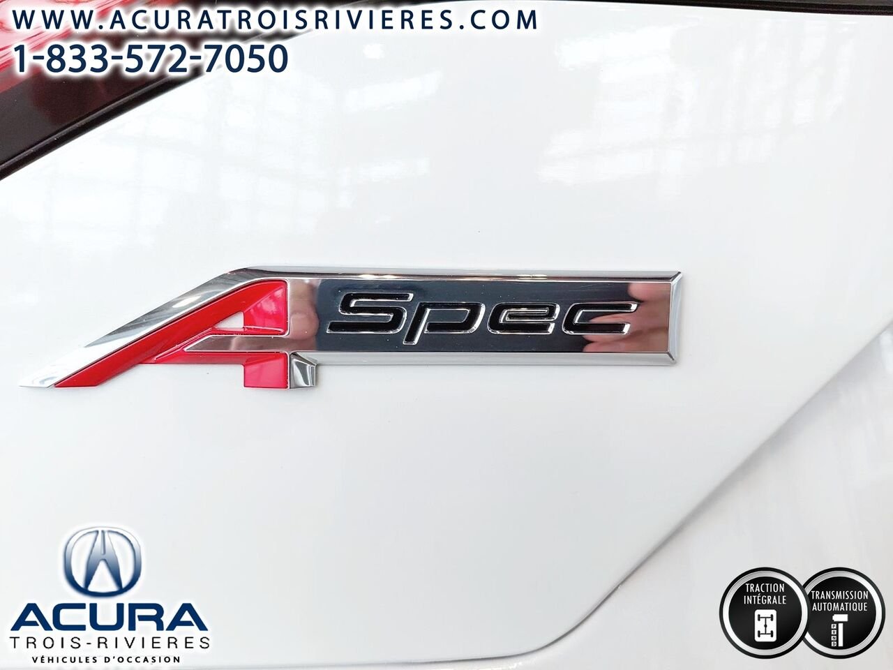 2024 Acura MDX A-SPEC AWD White Trois-Rivières - photo #9