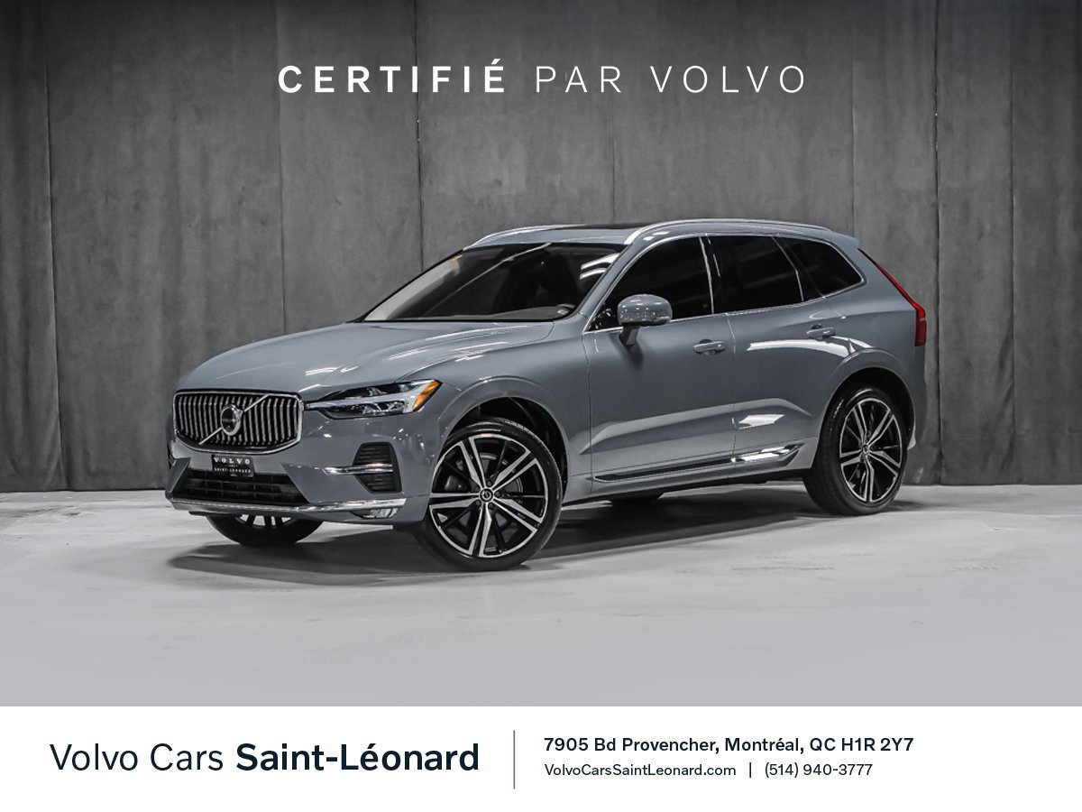 2023 Volvo XC60 B6 PLUS BRIGHT CLIMAT HARMAN KARDON Grey Montreal - photo #0