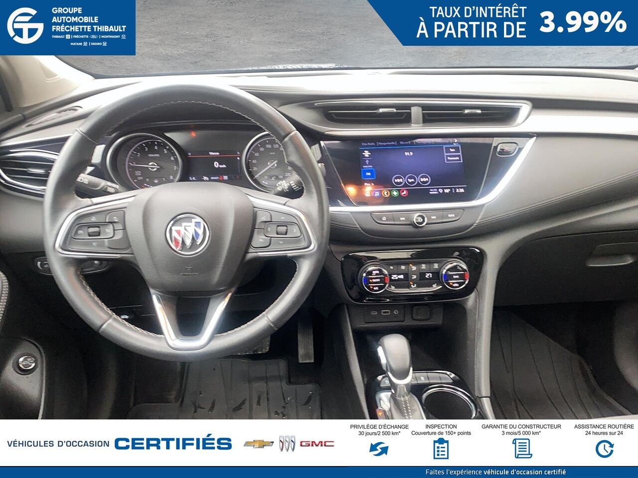 BUICK ENCORE GX Sélect 4 portes TI 2022 Noir Montmagny - photo #8