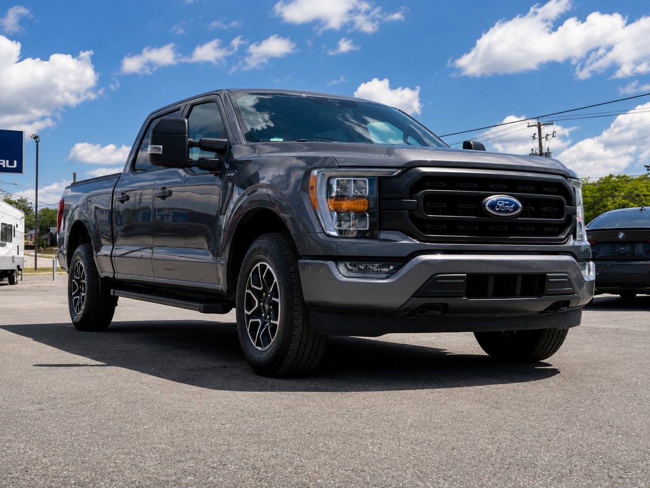 Ford F-150 XLT 302A FX4 2022 Gris Granby - photo #8