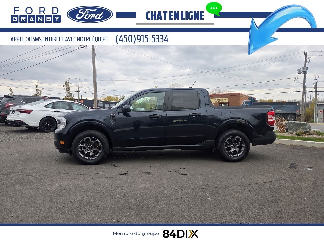 Ford Maverick 2022 Bleu Granby - photo #3