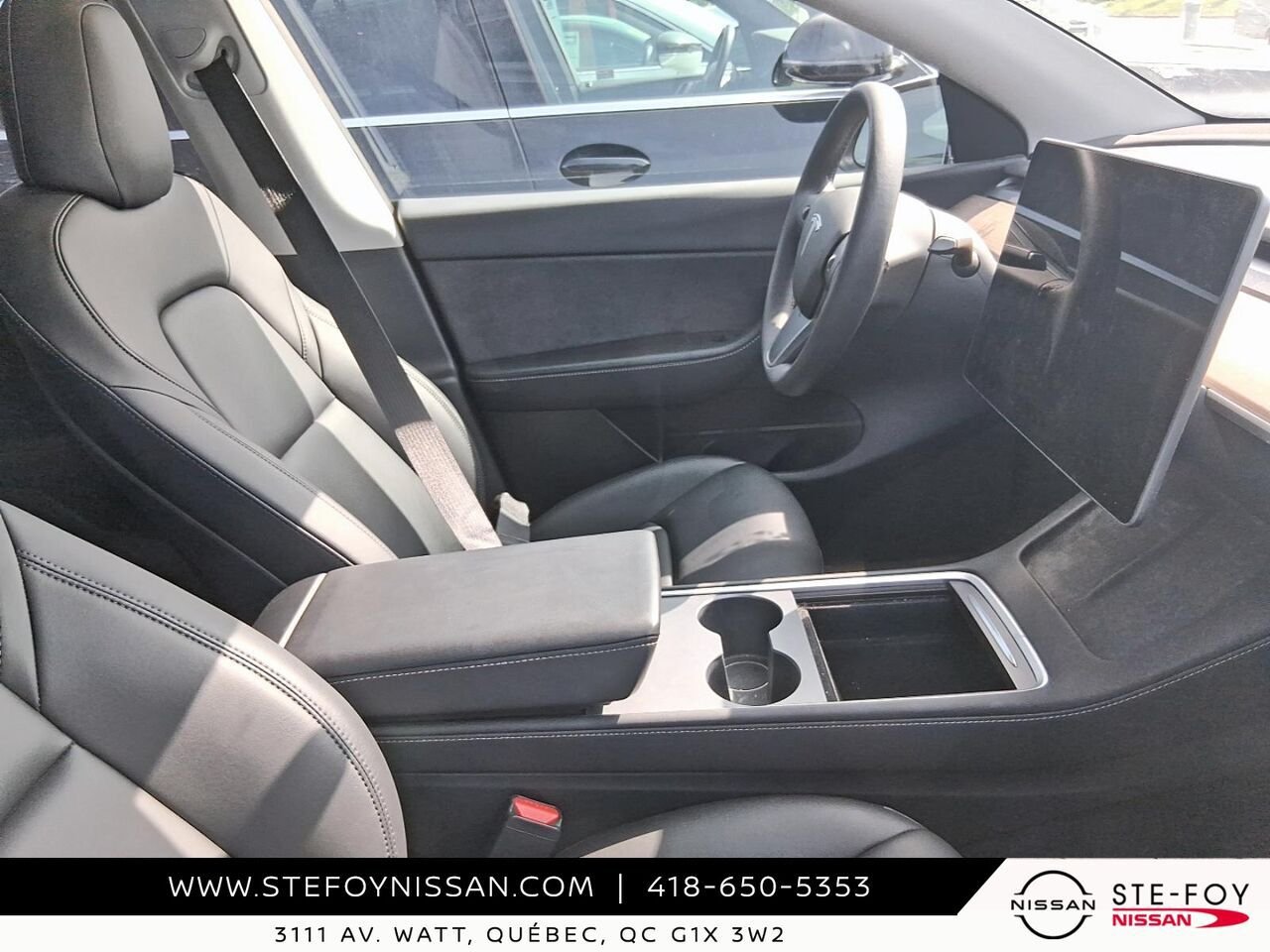 2022 Tesla Model Y LONG RANGE Blue Ste-Foy - photo #2