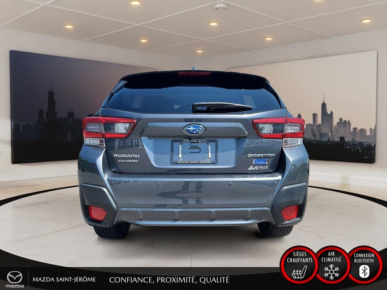 Subaru Crosstrek hybride rechargeable Limited HYBRIDE RECHARGEABLE | TOIT OUVRANT | AWD 2023 Gris Saint-Jérôme - photo #6