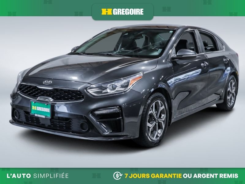 2019 Kia Forte EX Limited AUTO AC CUIR TOIT NAV CAM RECULE BLUETO Grey