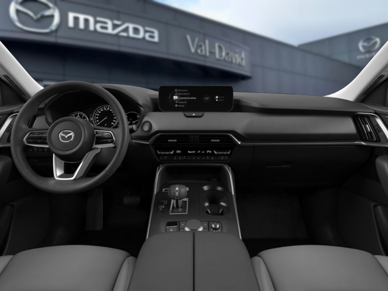 Mazda CX-70 hybride léger GS-L TI, MHEV 2026 Blanc rhodium métallisé Val-David - photo #2