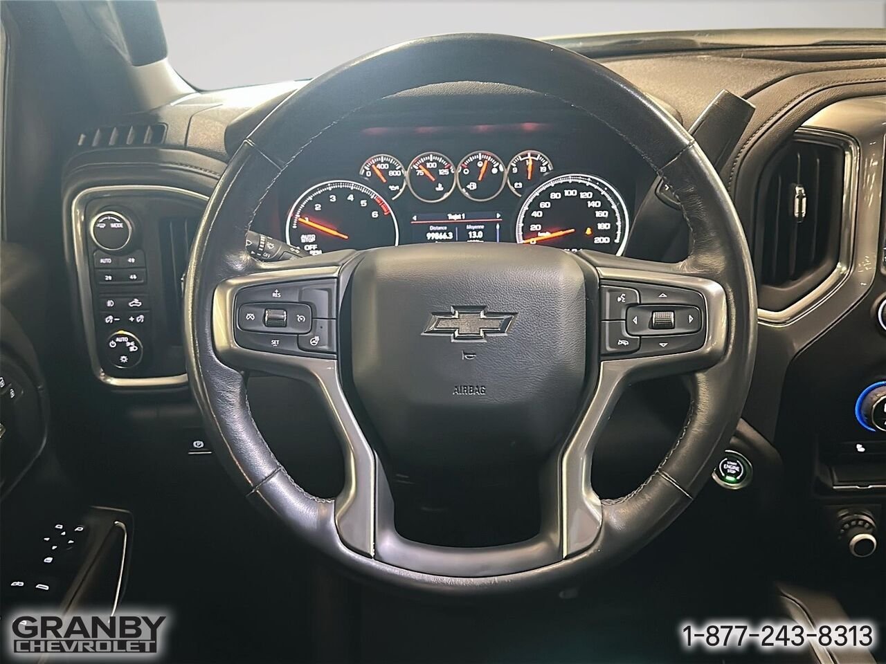 Chevrolet Silverado 1500 LTD LT Trail Boss CREWCAB DIESEL BOITE 6.6 | 25-1110A 2022 Blanc Granby - photo #15