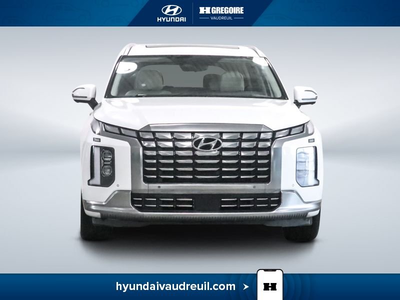 Hyundai Palisade YW186 | Ultimate Calligraphy w/Beige 7-Passenger AWD 2023 Blanc Laval - photo #2