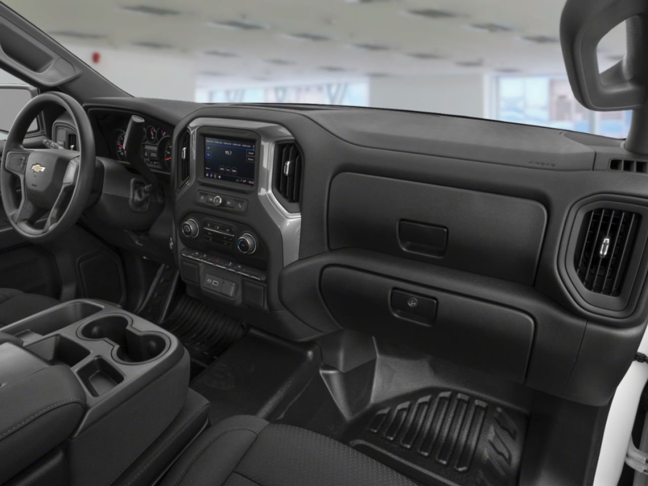 CHEVROLET Silverado 1500 WT cabine classique 4RM 140 po 2026 ROUGE ARDENT Sherbrooke - photo #4
