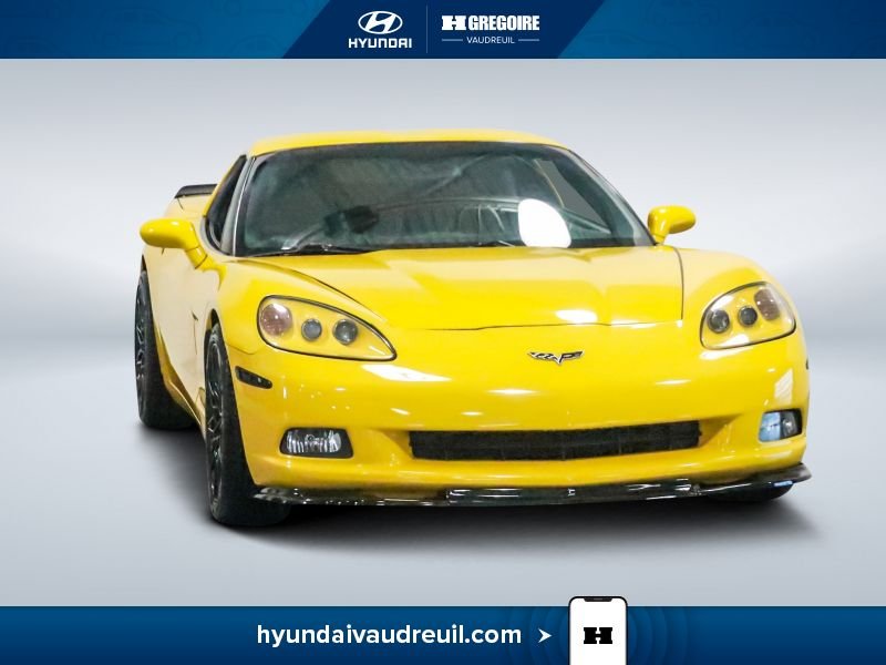 Chevrolet Corvette 2dr Cpe 2008 Jaune