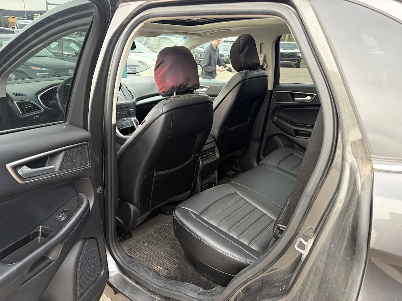 2017 Ford Edge 4dr SEL AWD Grey Sherwood Park - photo #6