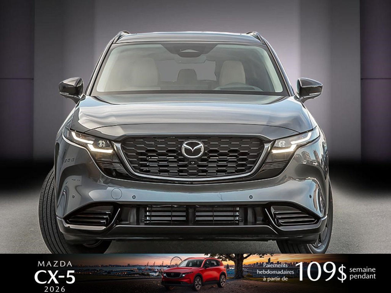 2026 Mazda CX-5 JM3KMCHA6T0199921 Machine Grey Metallic Mirabel - photo #1