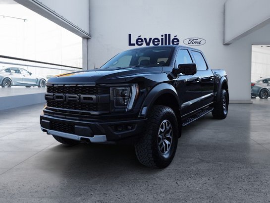 Ford F-150 Raptor SuperCrew 4RM caisse de 5,5 pi 2023 Noir