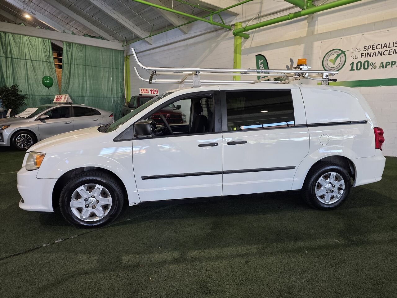 2013 Ram Cargo Van White  - photo #2