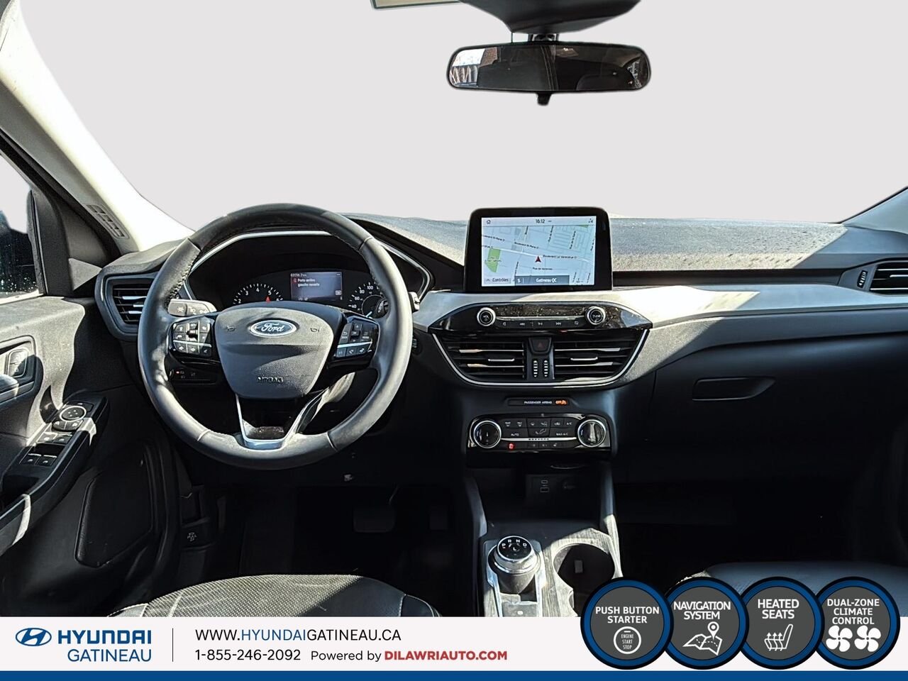 2022 Ford ESCAPE SEL Black Gatineau - photo #9