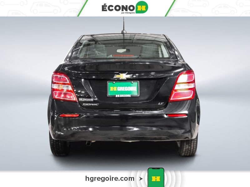 2018 Chevrolet Sonic Black Laval - photo #5