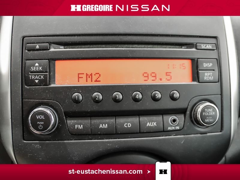 2017 Nissan MICRA Red Saint-Eustache - photo #18