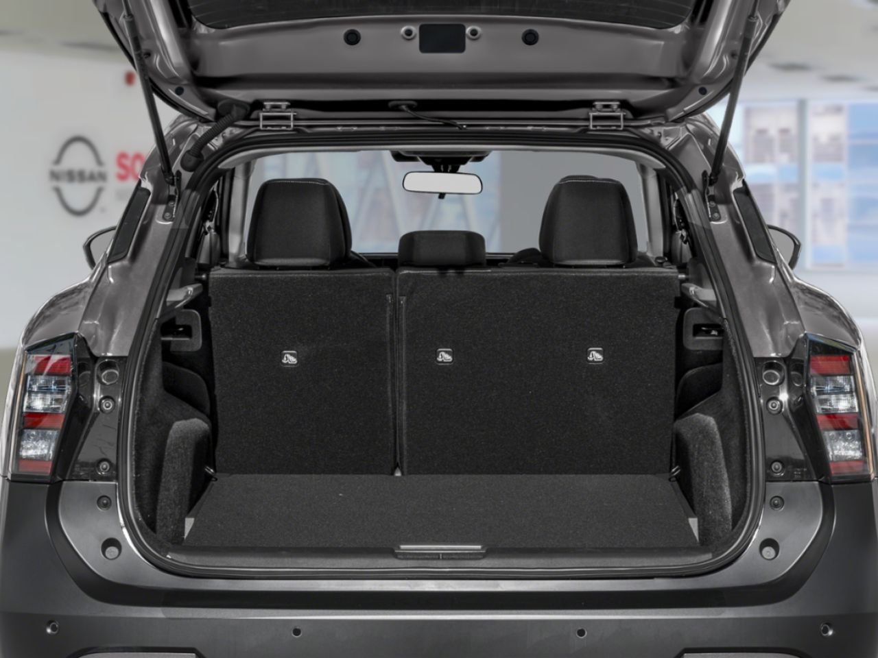 Nissan Kicks KICKS SV 2026 Gris poudre métallisé/Couche teintée Braise écarlate Châteauguay - photo #10