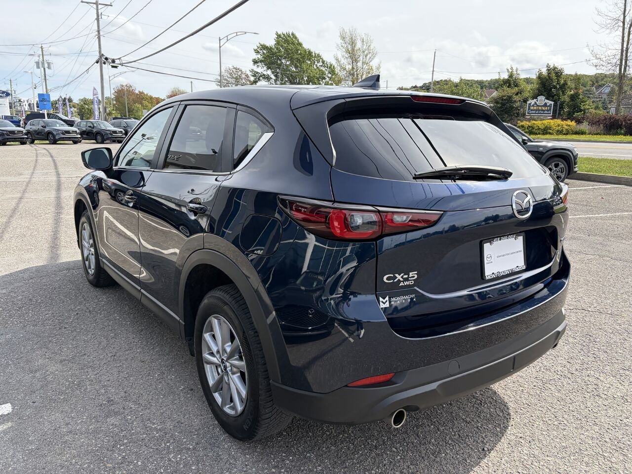 MAZDA CX-5 GS GS TI sans désactivation de cylindres 2024 Bleu Montmagny - photo #6