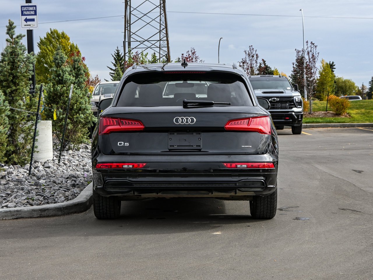 2019 Audi Q5 Progressiv 45 TFSI quattro Black Sherwood Park - photo #11