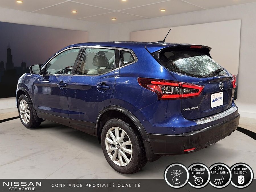 Nissan Qashqai S TI | JAMAIS ACCIDENTÉ | SIÈGES CHAUFFANTS | ANGLES MORTS | CAMÉRA DE RECUL 2023 Bleu
