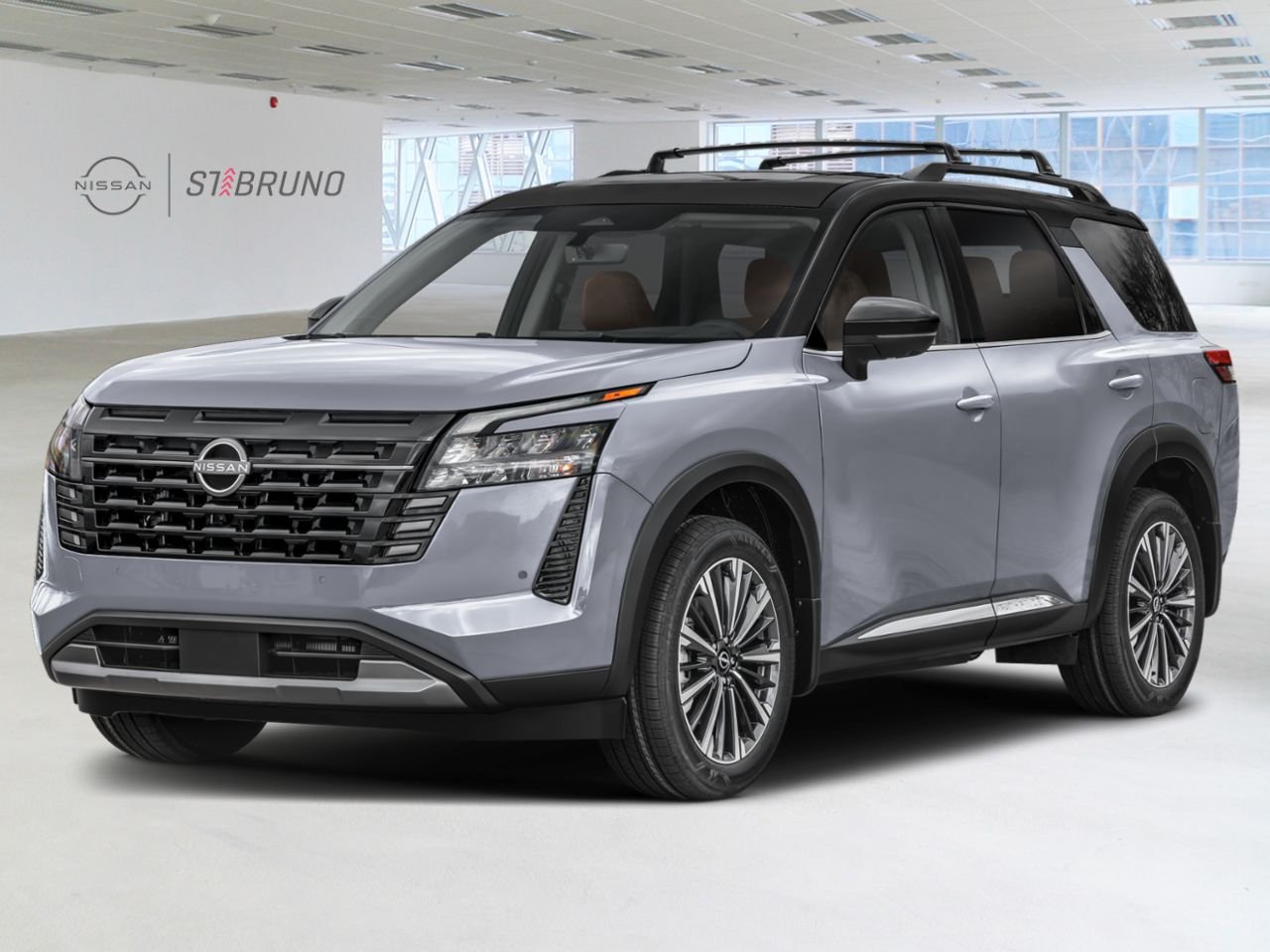 Nissan Pathfinder 2026 Gris rocher nacré/Noir intense Saint-Basile-le-Grand - photo #0