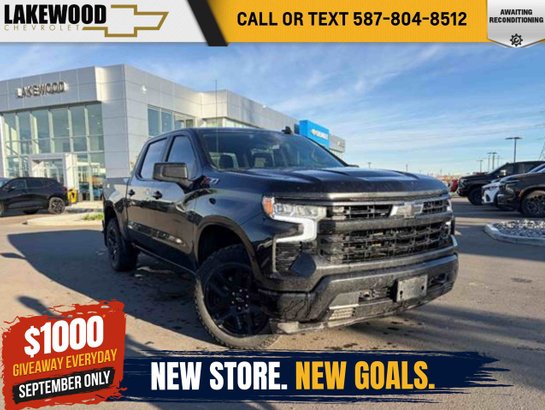 2024 Chevrolet Silverado 1500 RST True North 5.3L Z71 | Heated Bucket Seats Black
