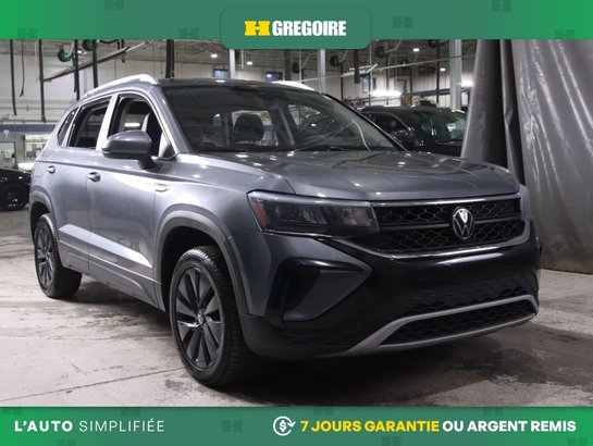 Volkswagen Taos Comfortline AUTO A/C MAGS CUIR CAM RECUL BLUETOOTH 2024 Gris