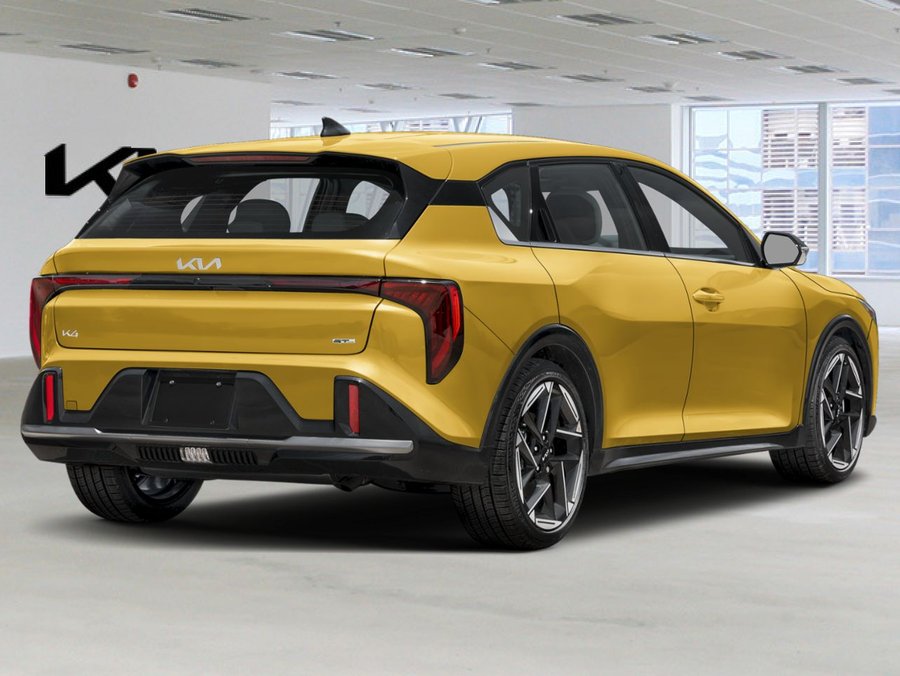KIA K4 à hayon GT-Line Turbo TA 2026 Jaune étincelant