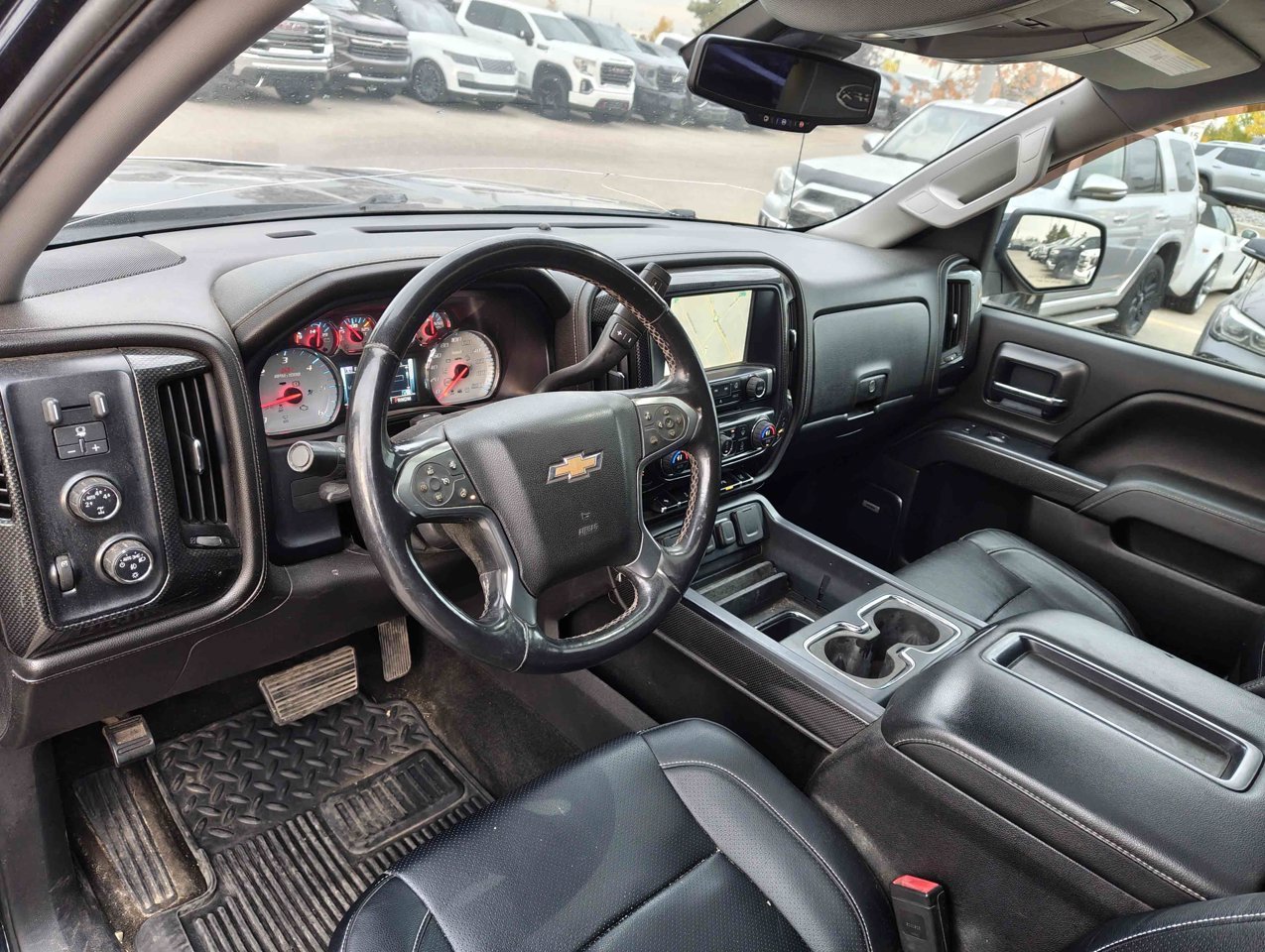 2014 Chevrolet Silverado 1500 4WD Crew Cab Short Box LTZ w/1LZ Black Sherwood Park - photo #6