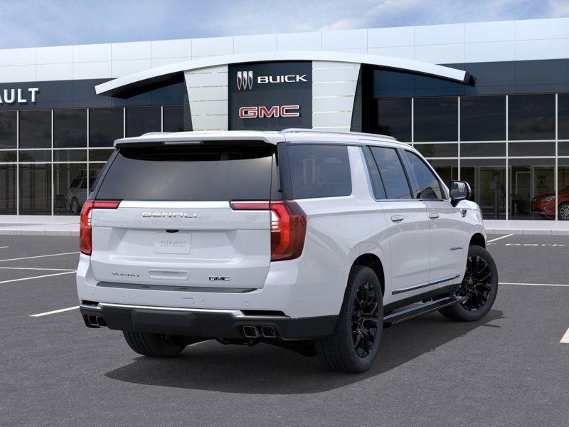 GMC YUKON XL 4 RM 4 portes Denali 2026 Blanc Sherbrooke - photo #3