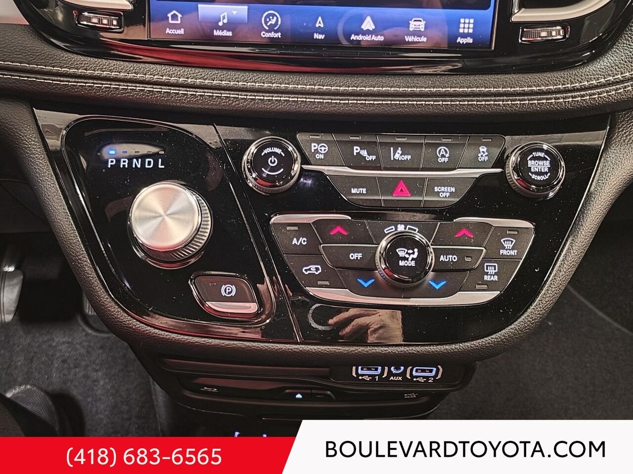 2022 Chrysler Pacifica 100232A-96 | TOURING L Black Québec - photo #12