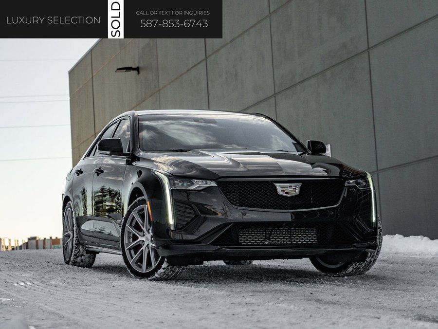 2020 Cadillac CT4 V Technology 2.7T AWD Black