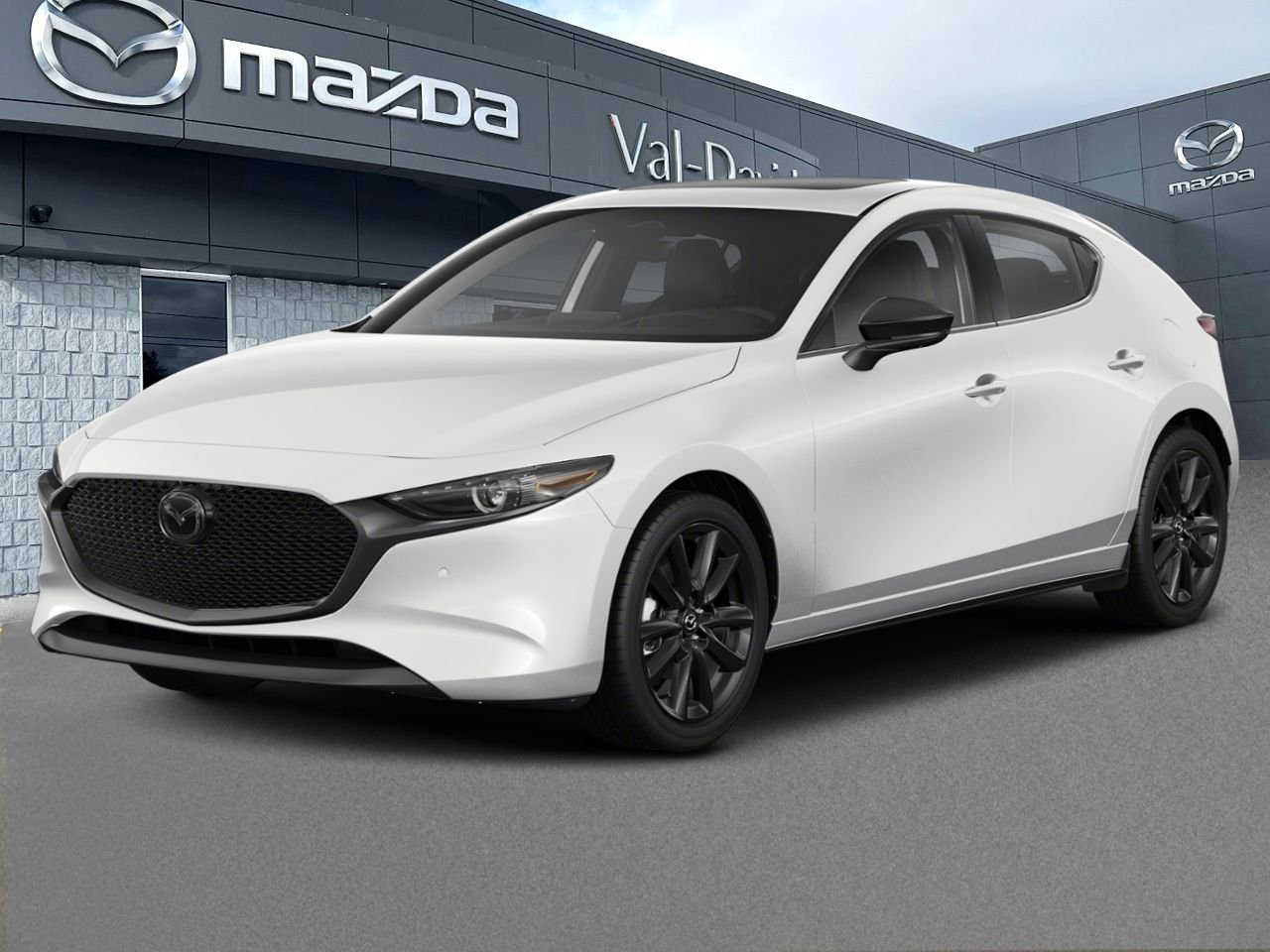 2026 Mazda Mazda3 Sport GT avec moteur turbo BA TI i-ACTIV Snowflake White Pearl Val-David - photo #0