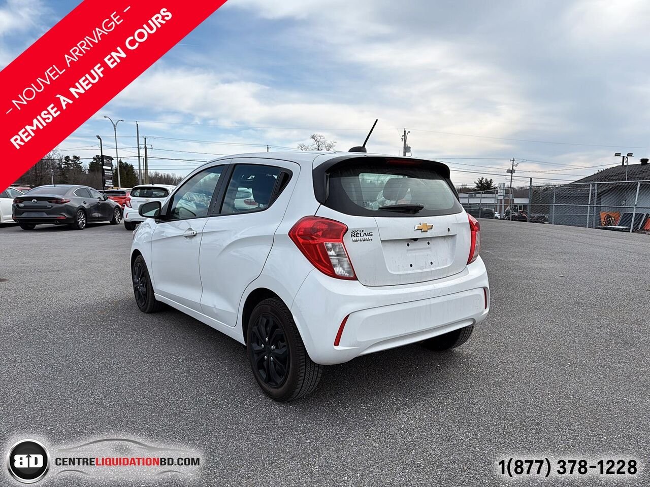 2017 Chevrolet Spark LS AUTOMATIQUE | BD0192 White Granby - photo #9