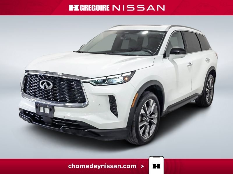 2023 Infiniti QX60 White Saint-Eustache - photo #2
